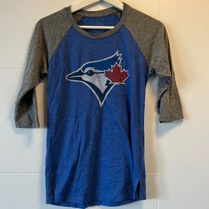 Toronto Blue Jays 3/4 sleeve shirt
